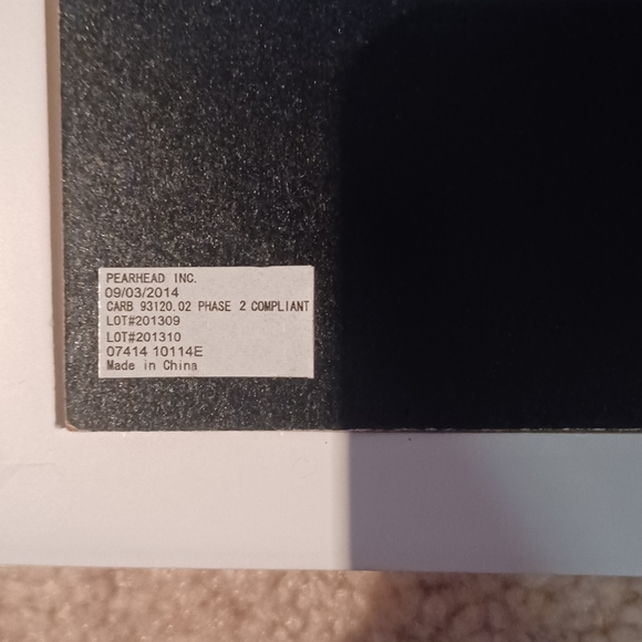 "Just Arrived" baby/nursery decor frame - Picture 2 of 4